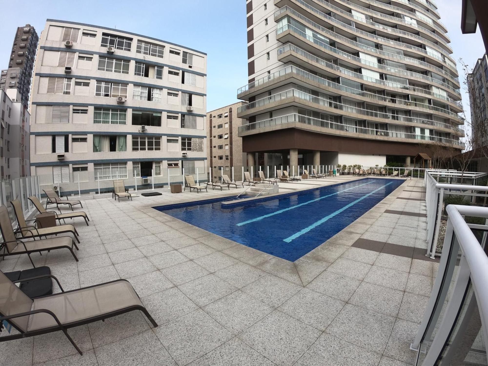 Book Santos - Unlimited 2012 - Sofisticacao Vista Mar Apartment ภายนอก รูปภาพ