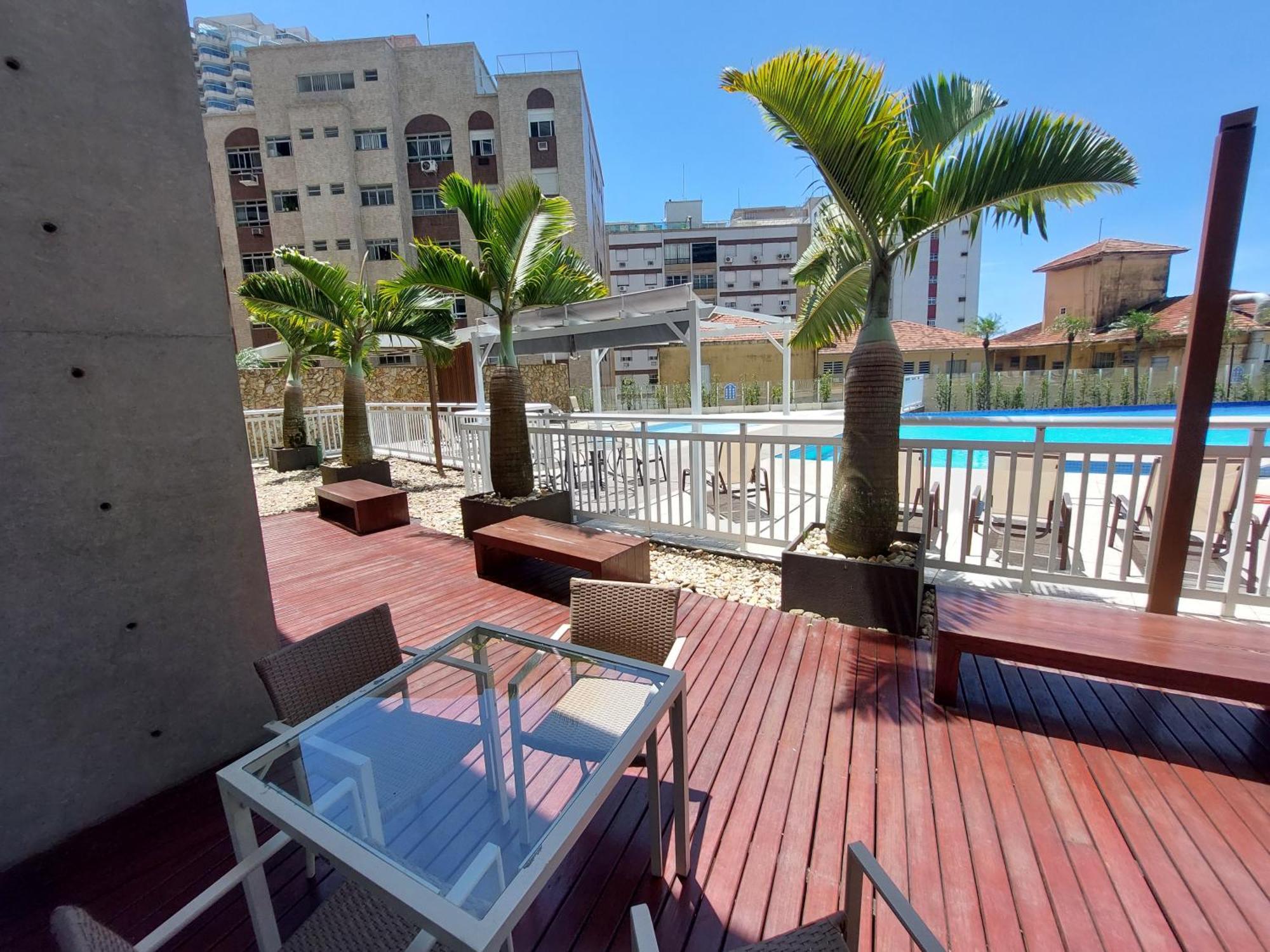 Book Santos - Unlimited 2012 - Sofisticacao Vista Mar Apartment ภายนอก รูปภาพ