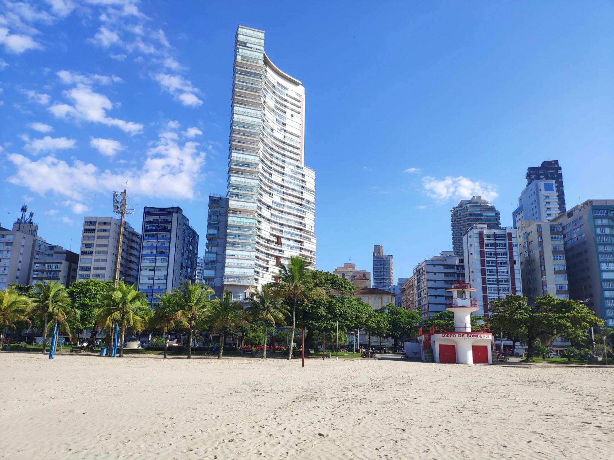 Book Santos - Unlimited 2012 - Sofisticacao Vista Mar Apartment ภายนอก รูปภาพ